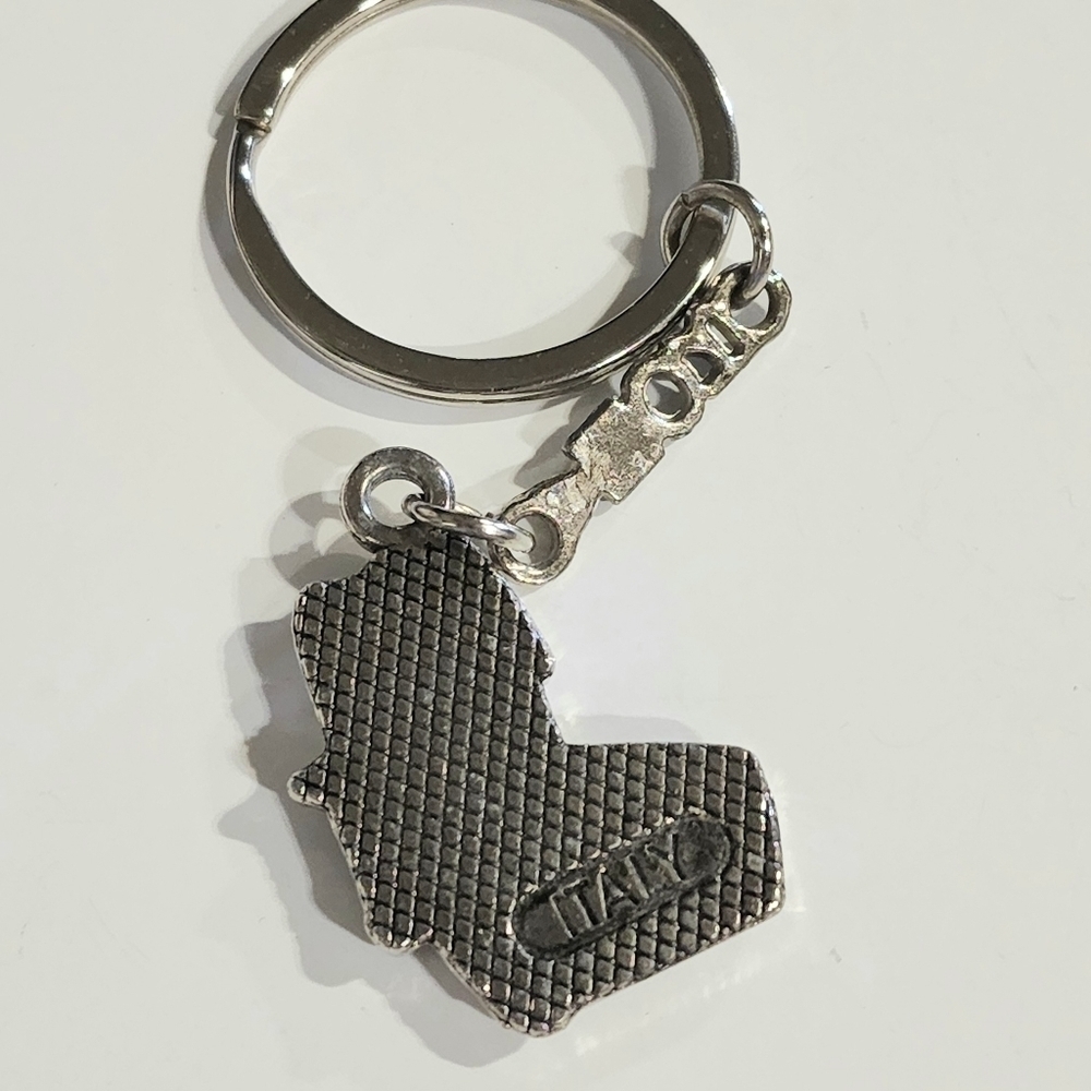 VTG Keychain Keyring Key FOB Roma Rome Italy Coliseum - Picture 4 of 5